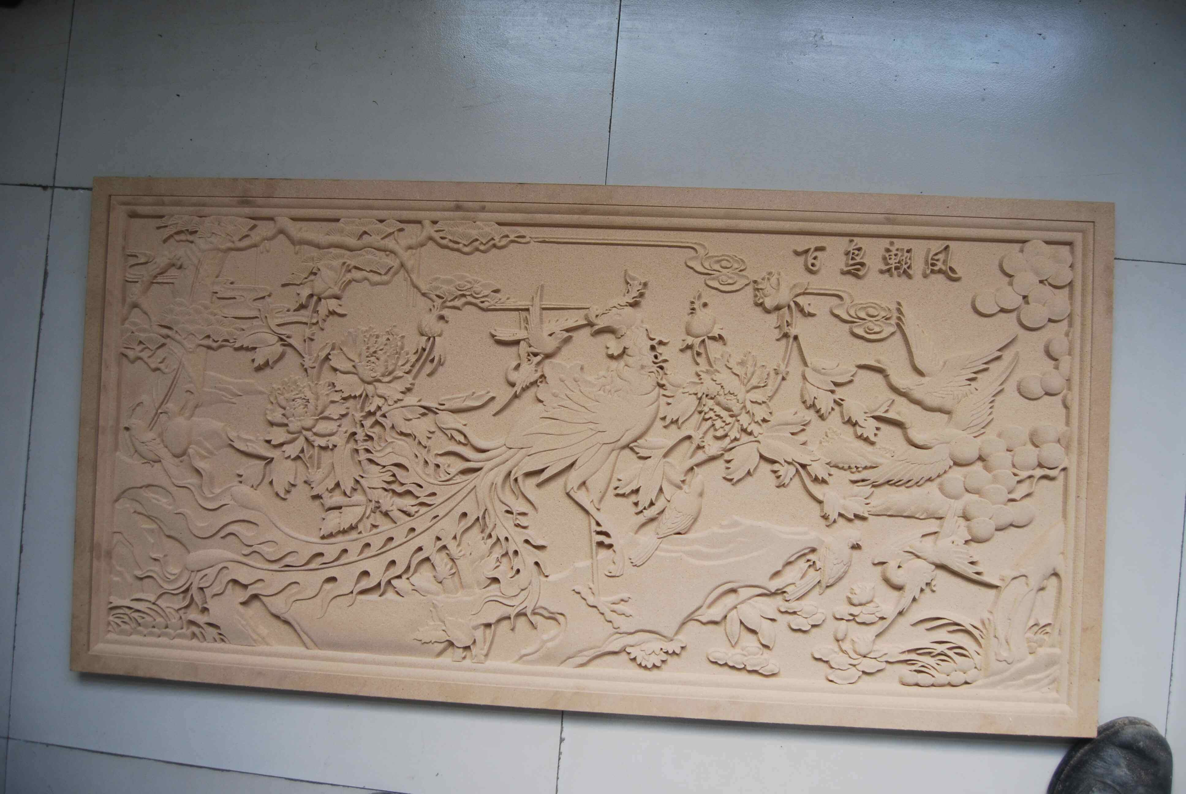 The sample is made by cnc router 1325