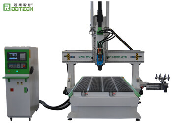 Automatic tool change for woodworking engraving machines    