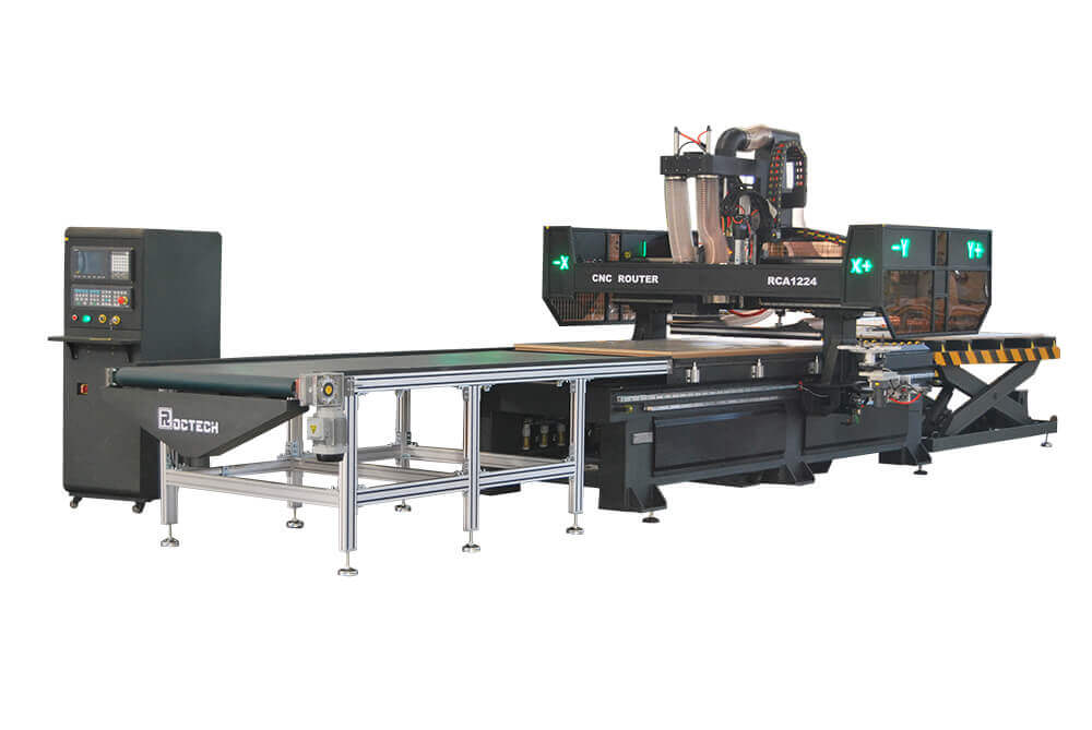  Engraving Machine-- Automatic labeling loading and unloading processing center A1224