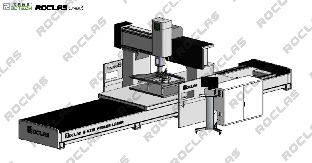 5-Axis Fiber laser cutting machine